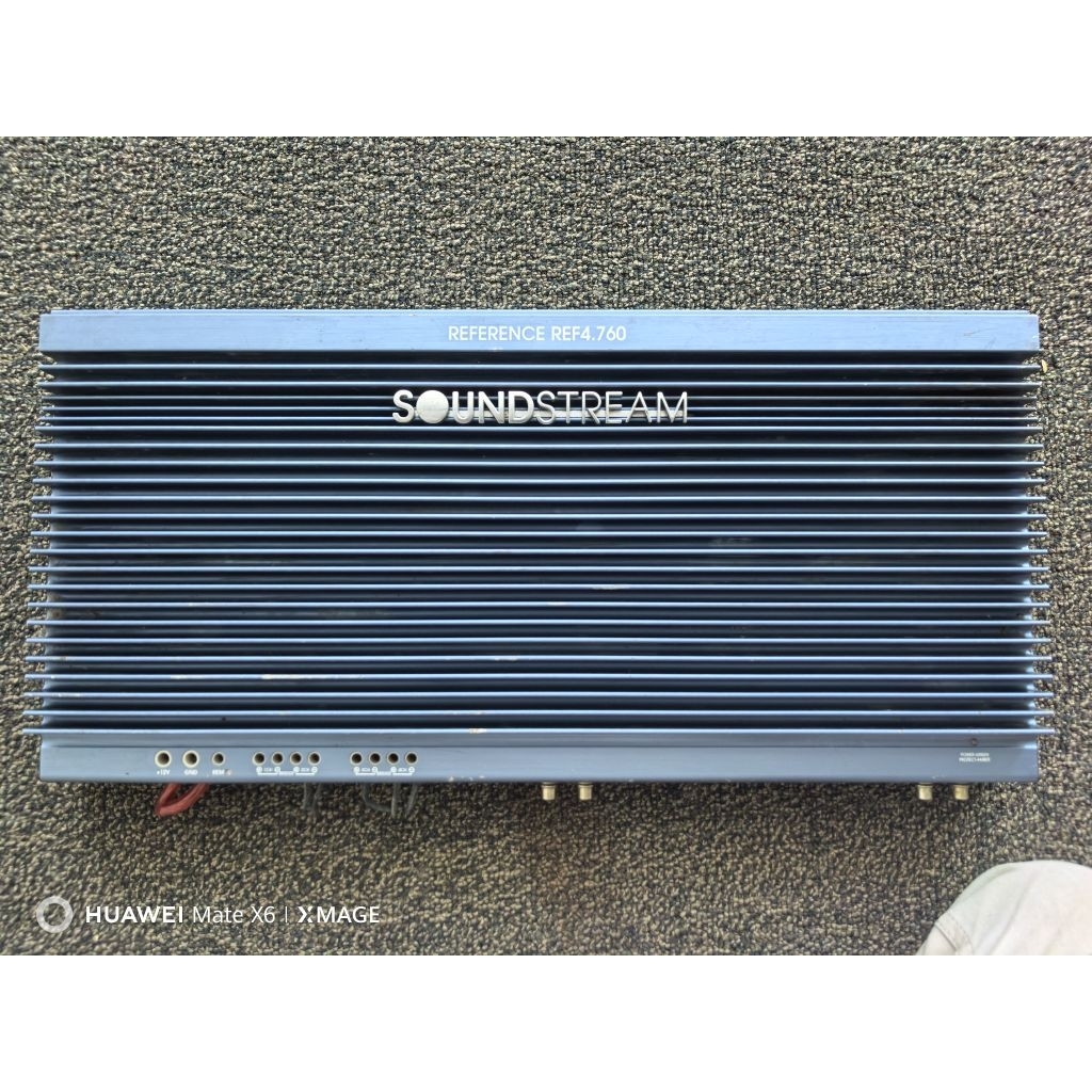 Power amplifier soundstream Reference 4.760 normal bekas pakai