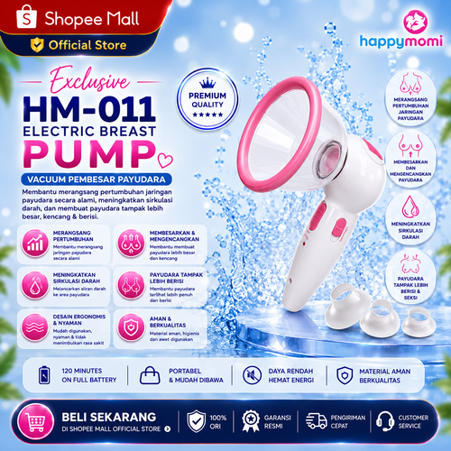 Alat Pembesar & Pengencang Payudara Hasil Permanen Vacum Payudara Elektrik Smart Breast Pump