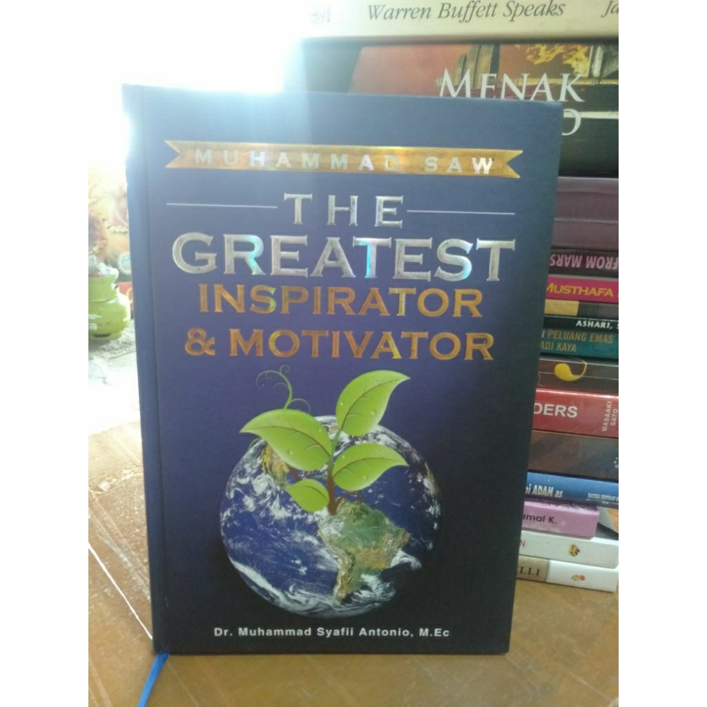 buku the greatest inspirator dan motivator Muhammad Saw original hardcover