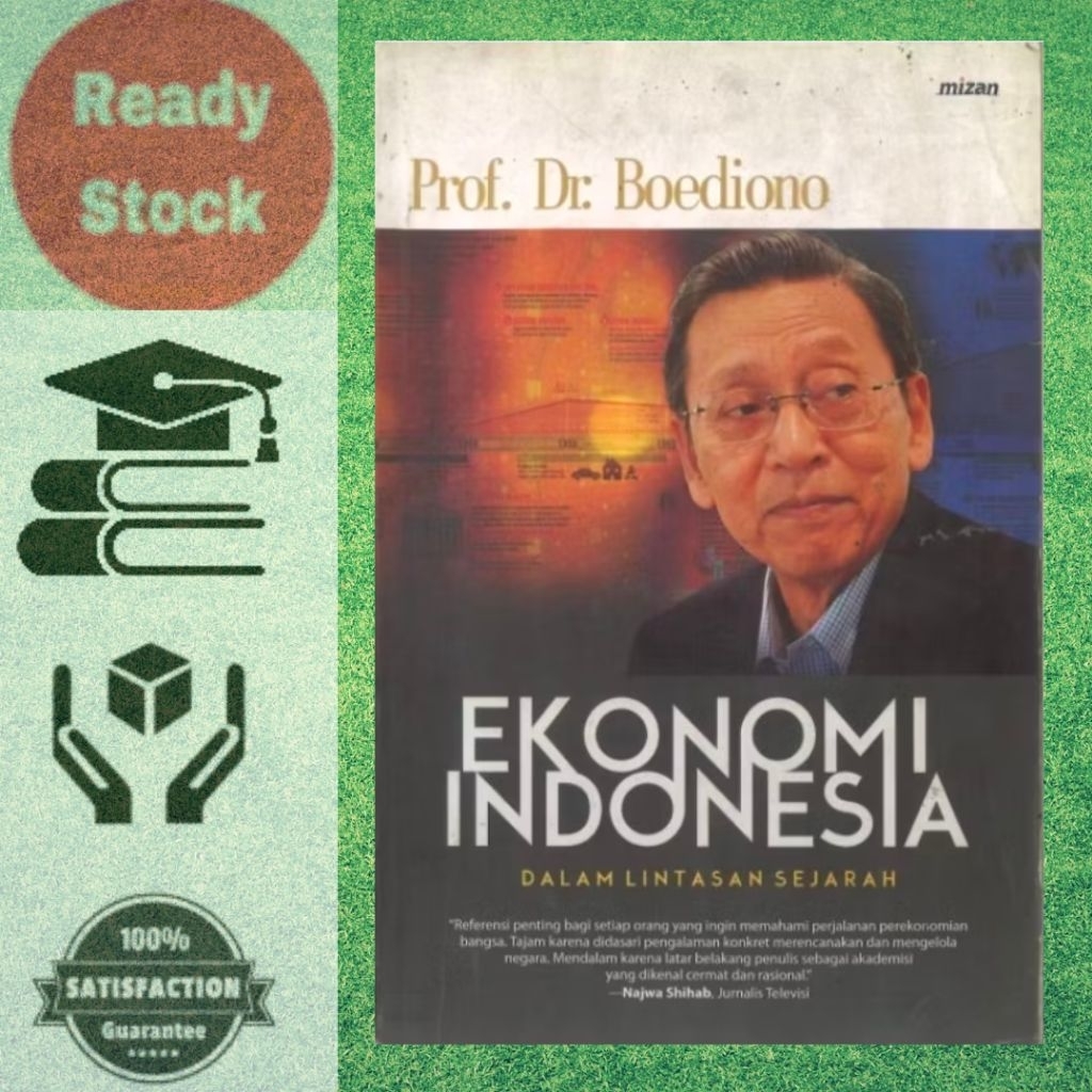 Prof Dr Boediono EKONOMI INDONESIA DALAM LINTASAN SEJARAH Buku Ekonomi Indonesia oleh Prof Dr Boedio