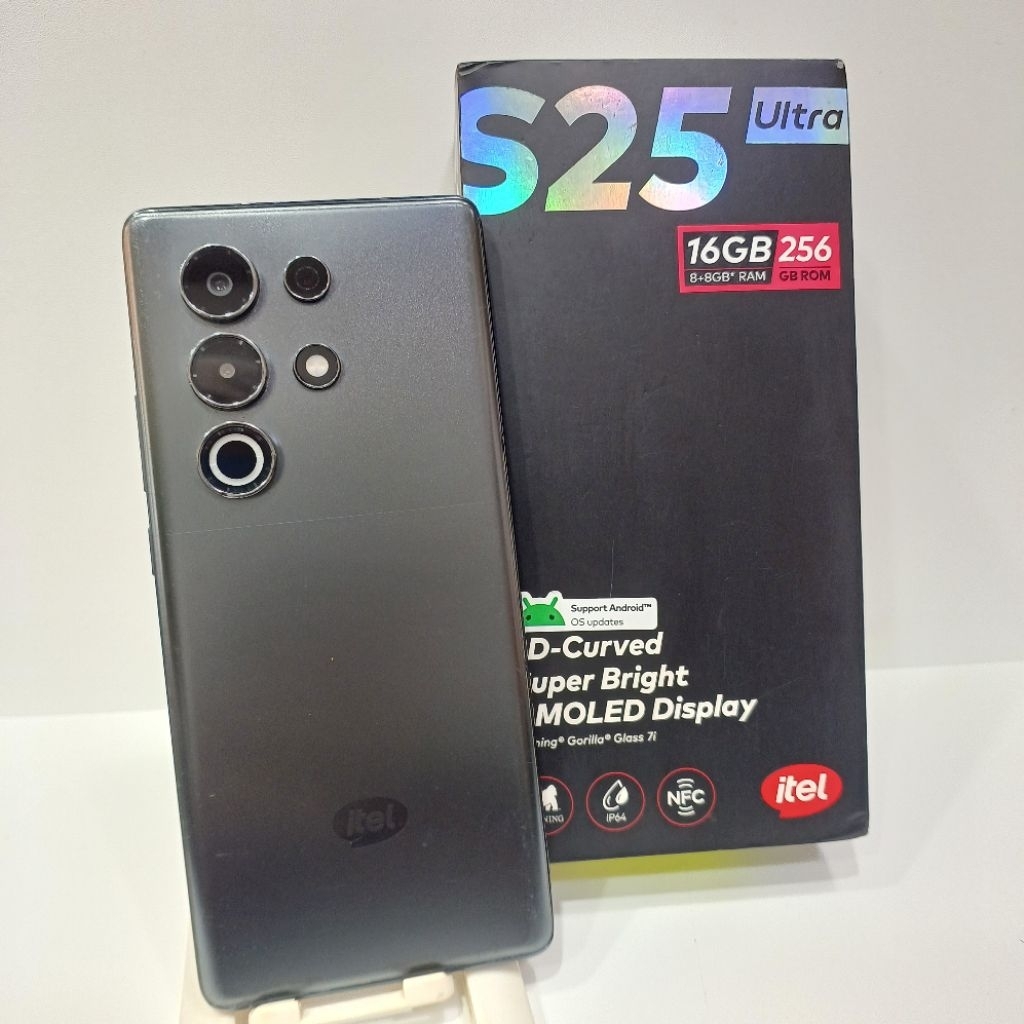 Itel S25 ULTRA 8/128GB 8/256GB Handphone second fullset batangan original bergaransi