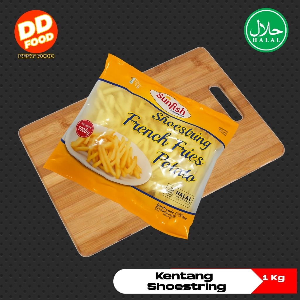 Kentang goreng Shoestring Frozen 1kg