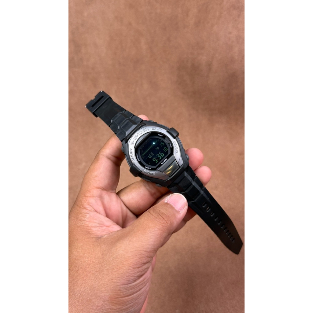 JAM TANGAN PRIA CASIO GSHOCK G COOL GT 001 JAPAN VINTAGE BLACK RARE ORIGINAL