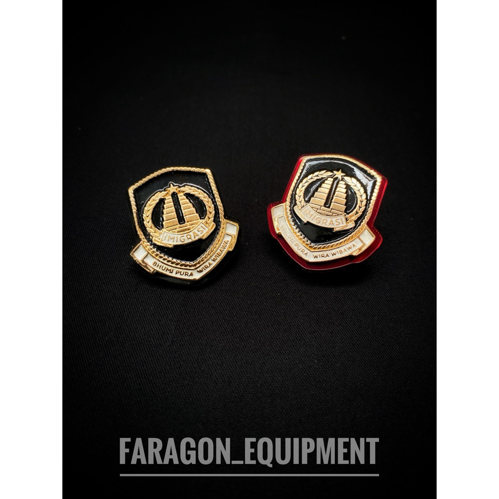 Pin Bros Imigrasi Terbaru | Brevet Imigrasi Premium Quality | Brivet Kementrian Imigrasi Luxury Terb
