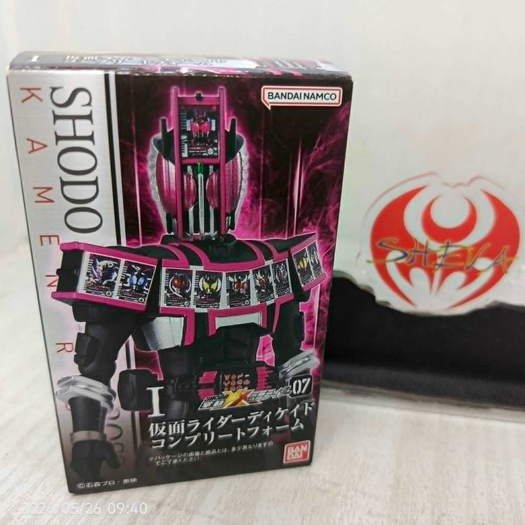 SHODO-XX Kamen Rider 7 Complete Decade Baron Diend Valkyrie Apollo Geist  Gamel complete