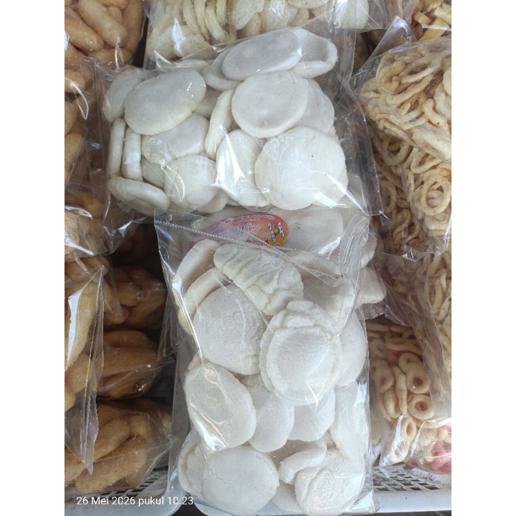 Kerupuk ikan oleh oleh Pangandaran