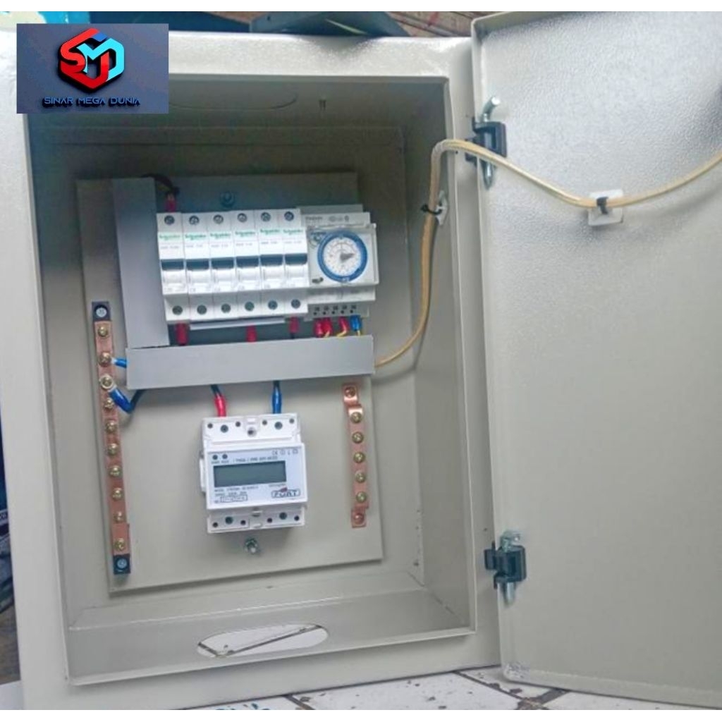 Panel Kwh 1Phase Digital Plus Mcb Pembagi