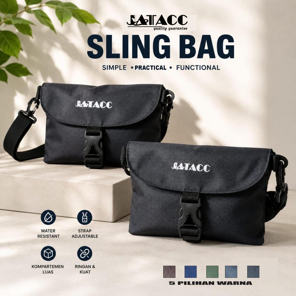 Tas Selempang JATACC Premium 100% CONDURA / TAS SLING BAG PRIA DAN WANITA