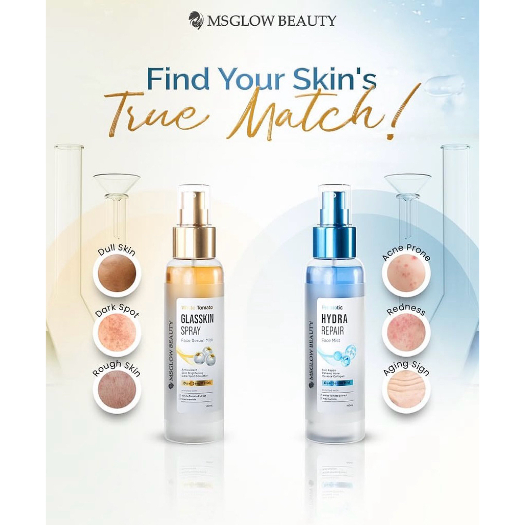 READY FACE MIST GLSSKIN TOMATO DAN HYDRA MS GLOWA