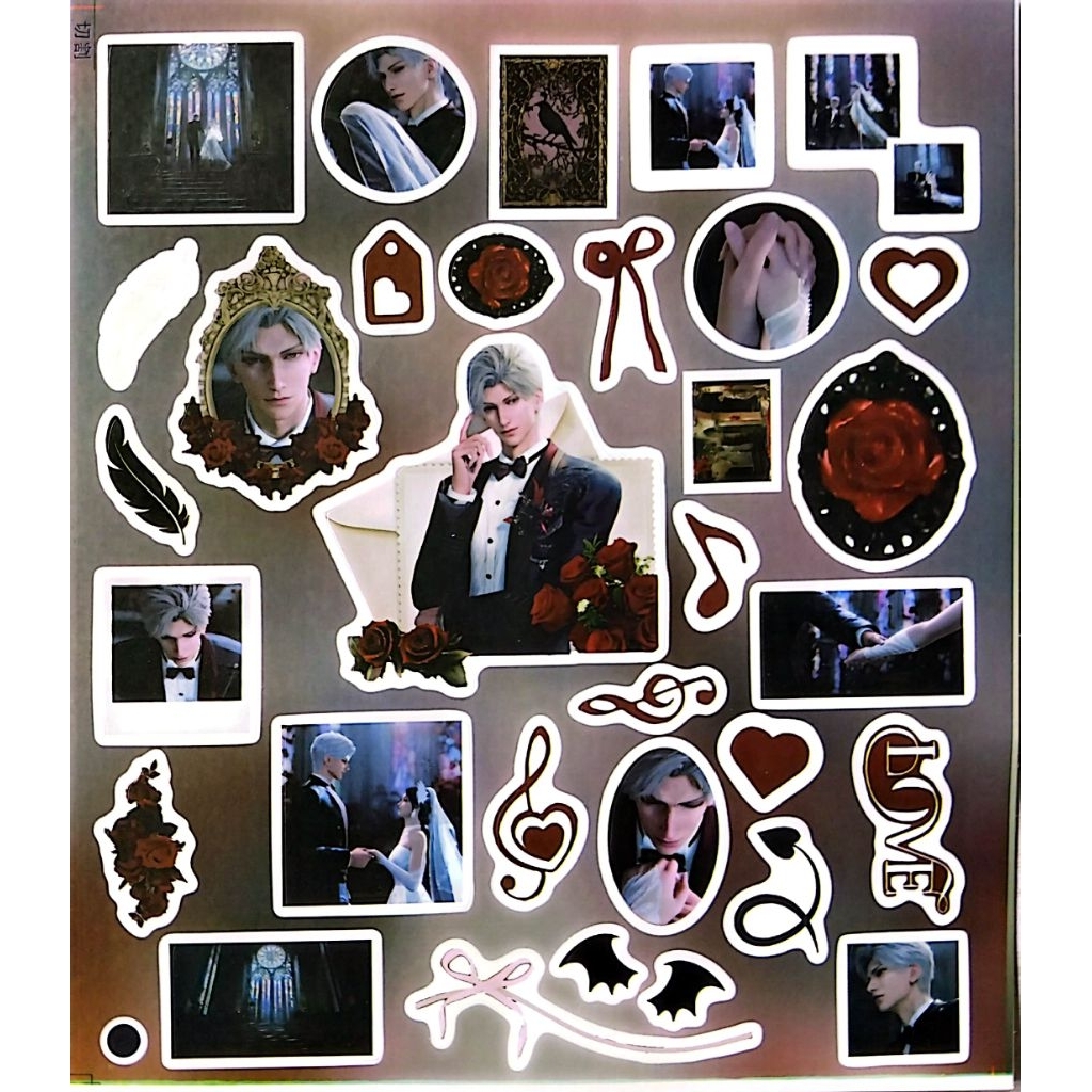 (6p) Sticker Sylus Love and Deepspace / Sylus Love and Deepspace