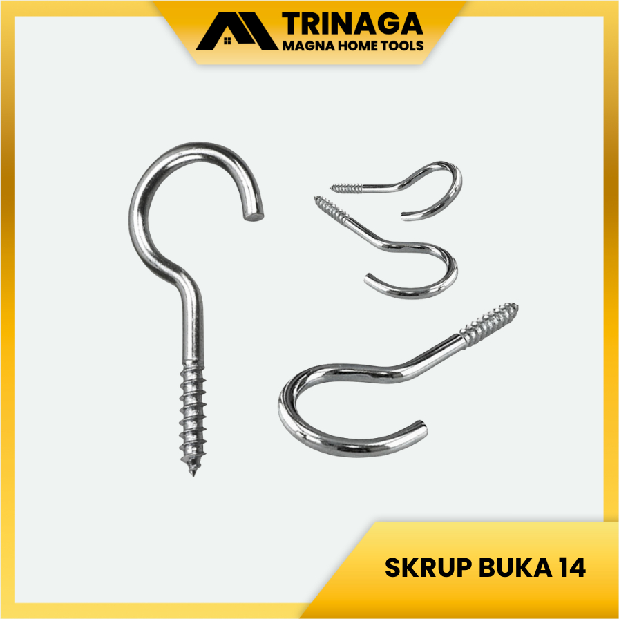 SKRUP GANTUNGAN BAJU/BURUNG/KUNCI NOMOR 4/6/8/12/14/16