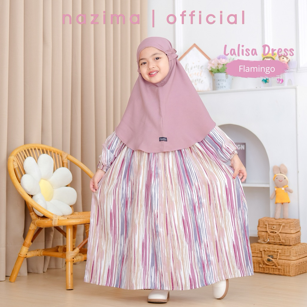 Nazima Gamis Anak Lalisa Dress