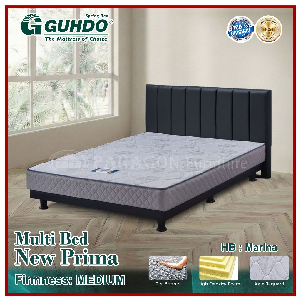 Guhdo Spring bed Multi bed New Prima Spinal Spring, HB Marina, Tamara 090 100 120 140 160 180 200 x 