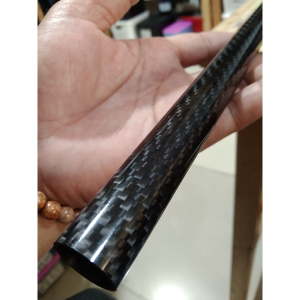 Pipa carbon 18mm x 16mm spar Carbon fiber 3k twil kuat dan ringan