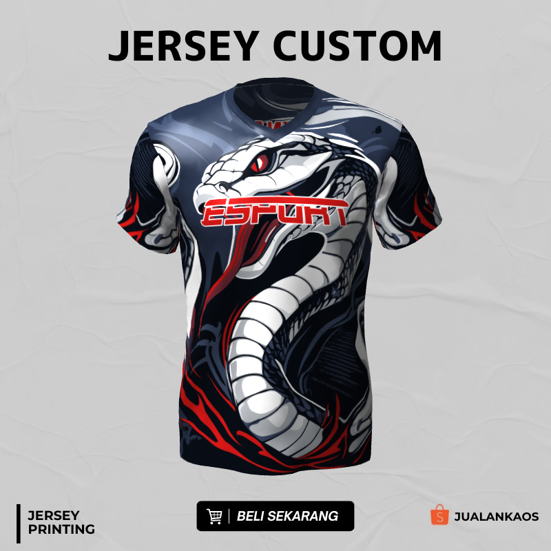 Kaos Jersey Gaming Esports Jersey Custom Full Printing - 211