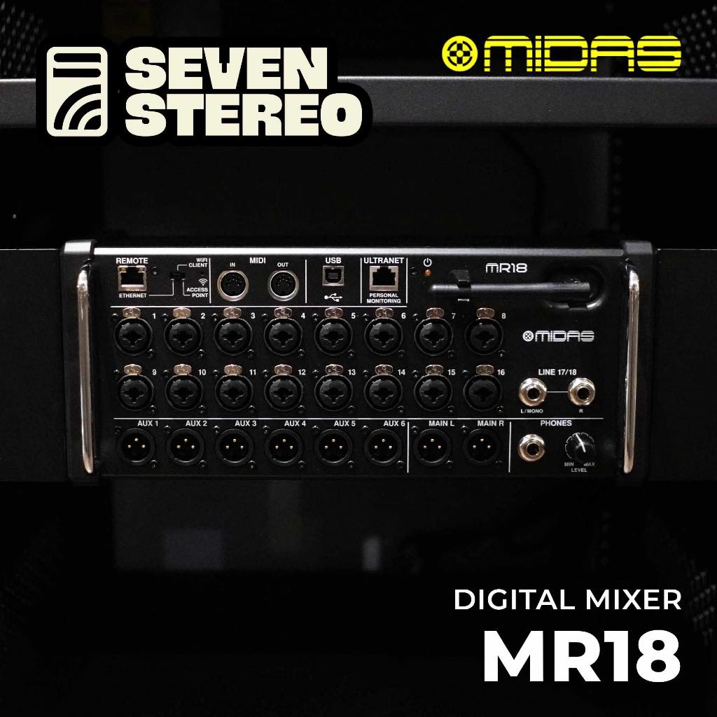 MIDAS MR18 Digital Mixer