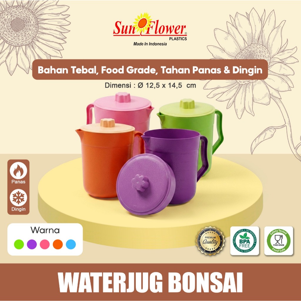 (3 PCS) WATER JUG BONSAI / TEKO KECIL / TEKO PLASTIK / CERET PLASTIK KECIL