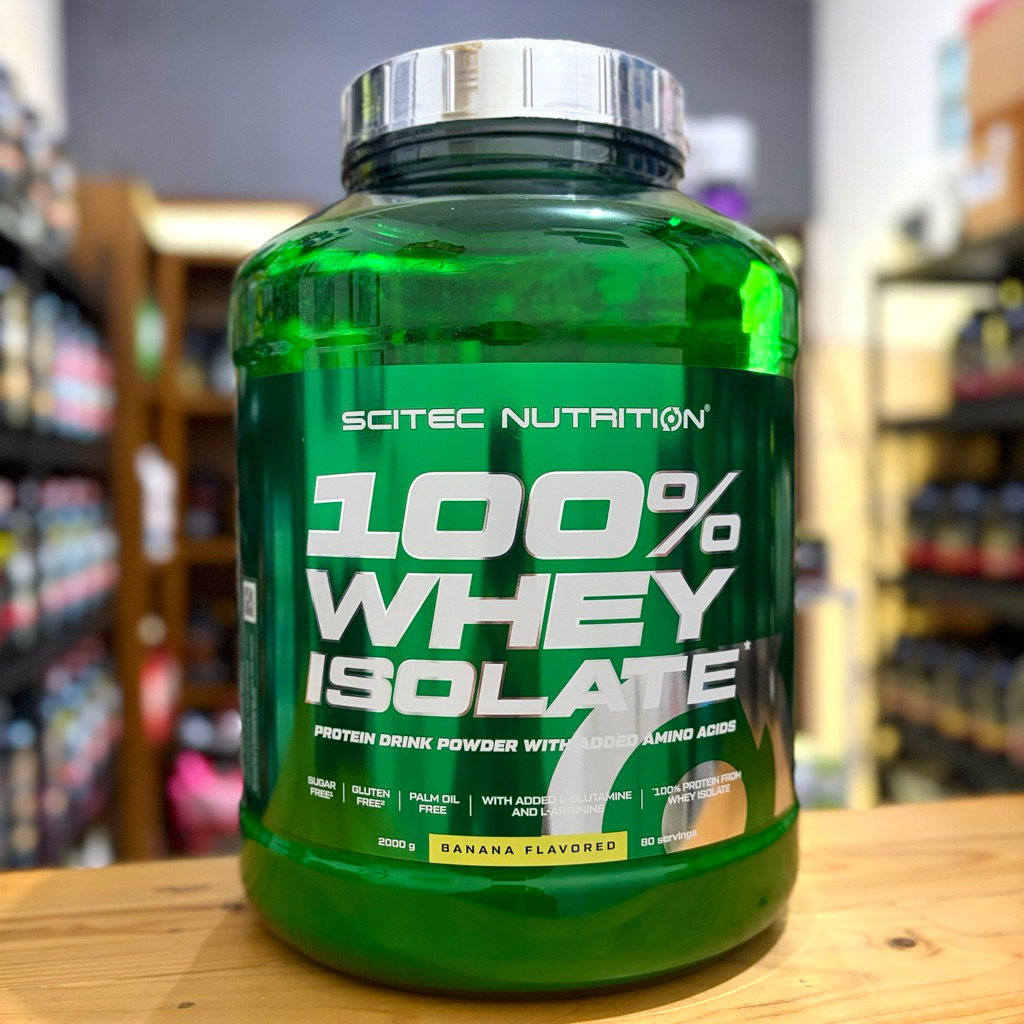 scitec nutrition 100% whey isolate 2kg pure whey protein isolate