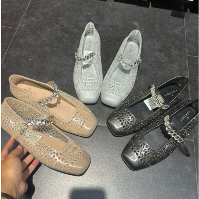 SALE‼️Chrissie Flatshoes jelly by payless