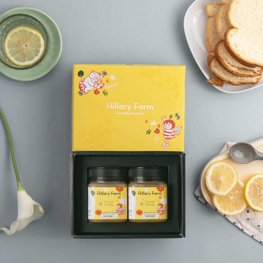 Hampers Clover Honey 250gr + Clover Honey 250gr