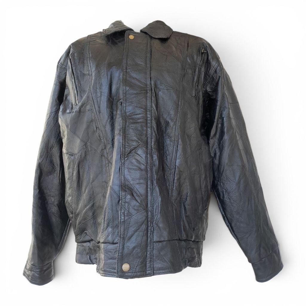 JAKET KULIT LEATHER JACKET PRELOVED 1