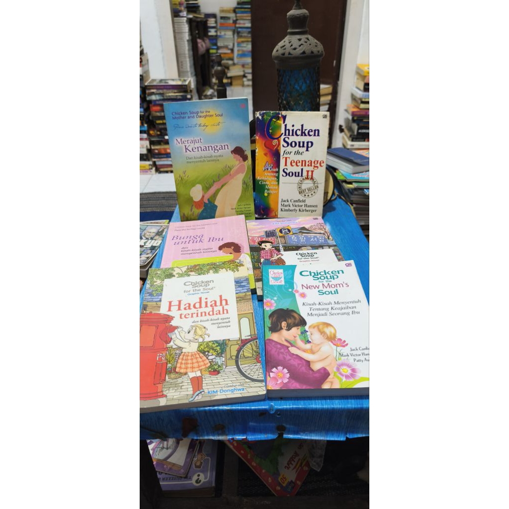 novel seri Chicken Soup bekas/original