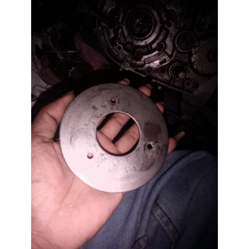 Ring Plat Penahanan Karet Kopling Yamaha Rx king Rx Spesial Rx 100 Rx125 Original