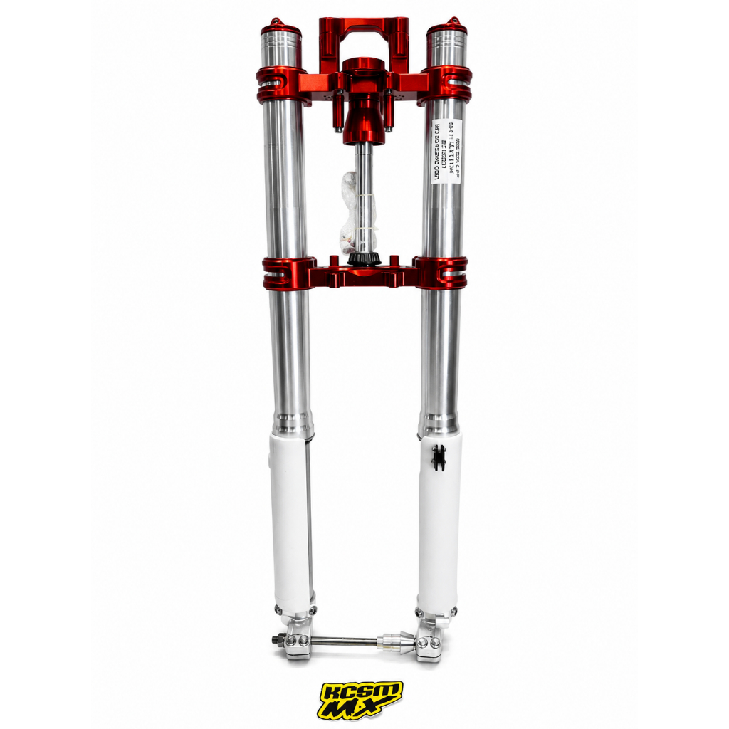 USD Real Jump Delkevic Shock Depan Upside Down Kawasaki KLX150 DTracker 150 Full CNC