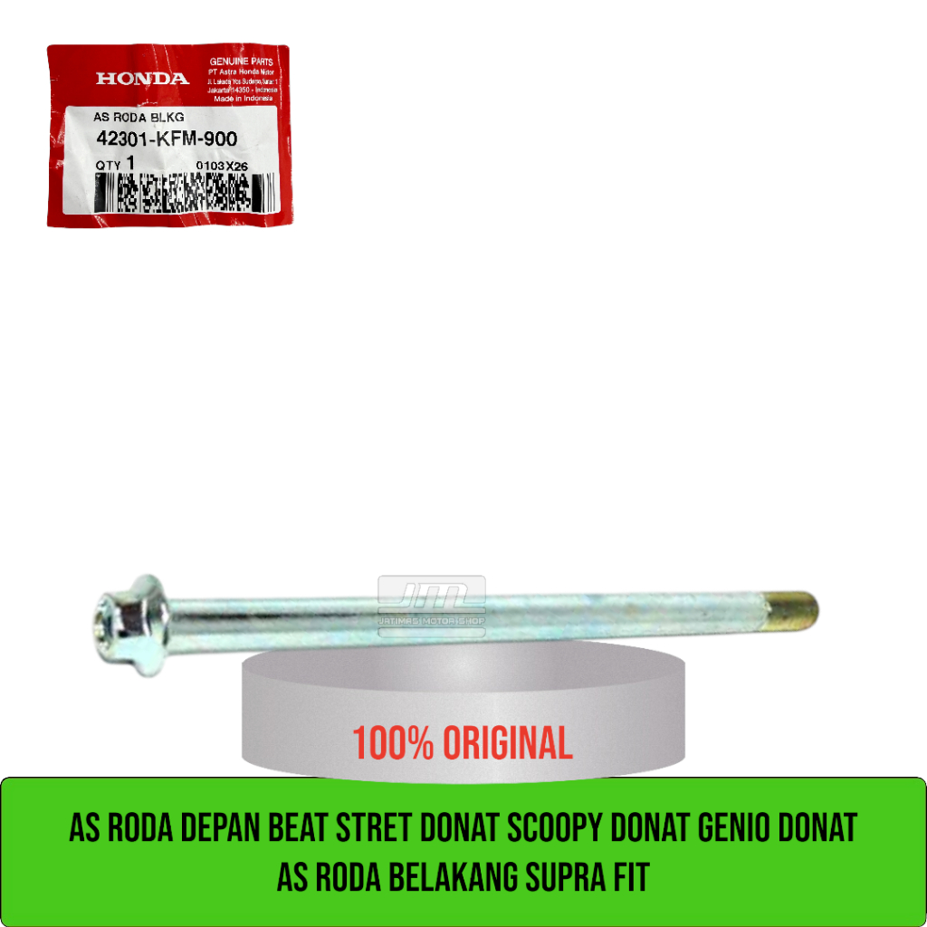 As roda depan beat street led gen 2 scoopy donat genio donat 42301-KFM-900