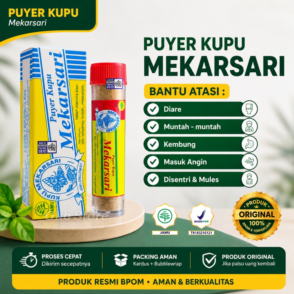 KIOE KIET BAN ENG SAN ( PUYER MEKARSARI ) Obat pencernaan Obat Diare Kembung Ampuh Original 100%