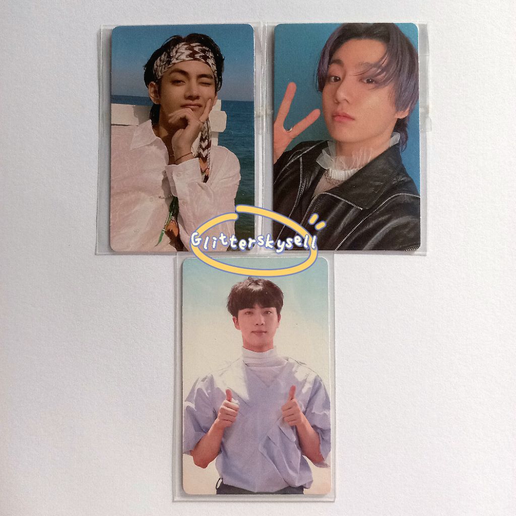 [Ready] BTS OFFICIAL PHOTOCARD JIN MEMORIES 2017 JUNGKOOK TAEHYUNG BUTTER