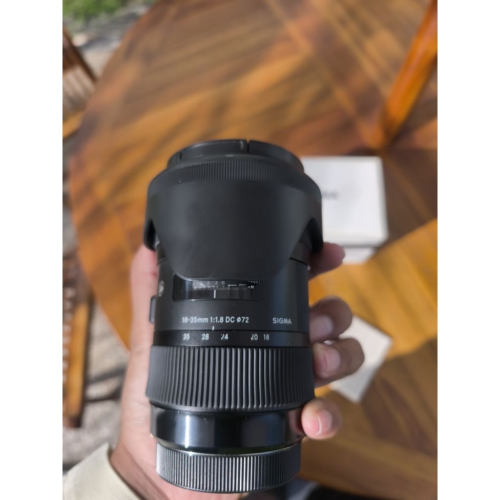 Lensa Sigma 18-35 f1.8 DC Art Canon