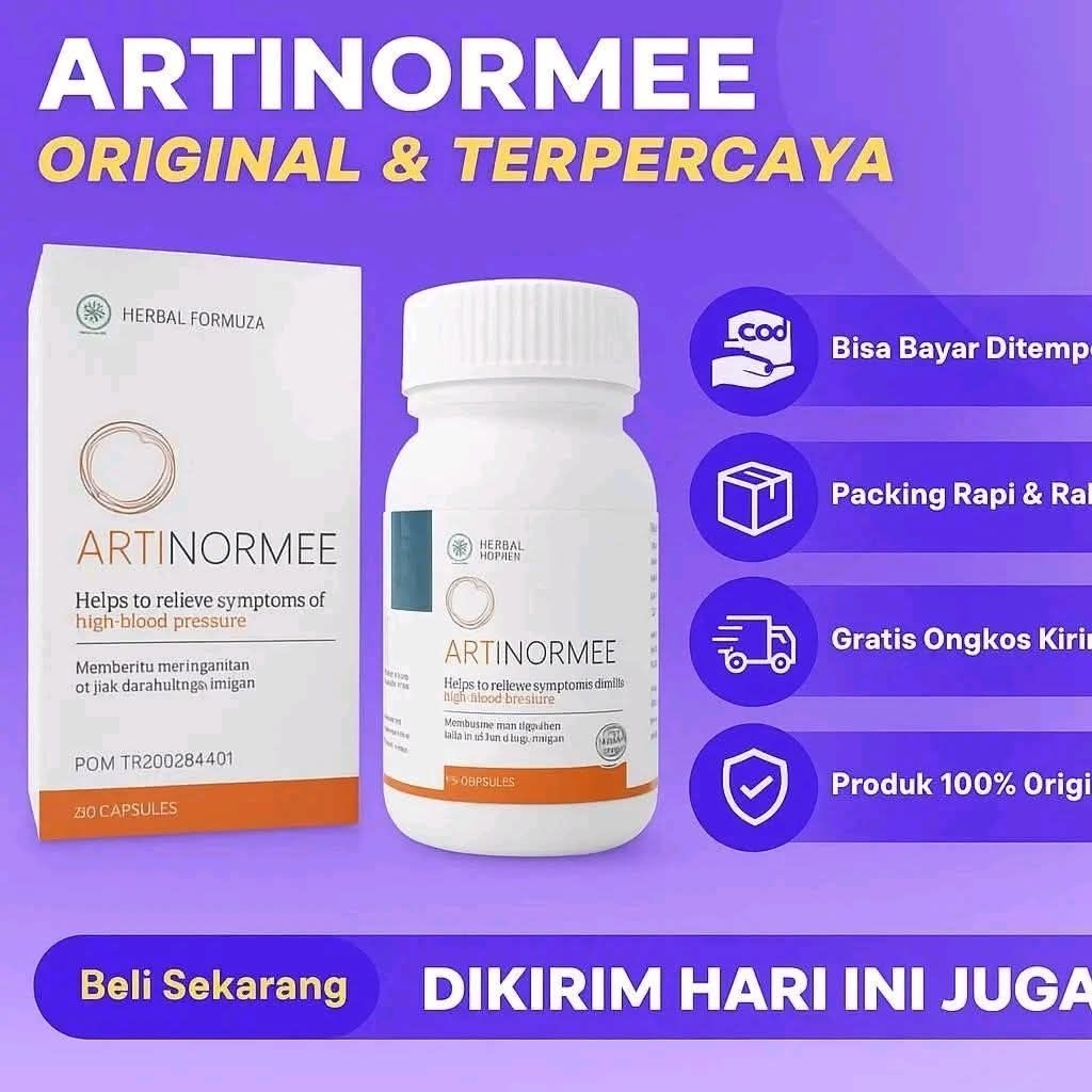 Artinormee Asli Herbal Original Hipertensi Ampuh