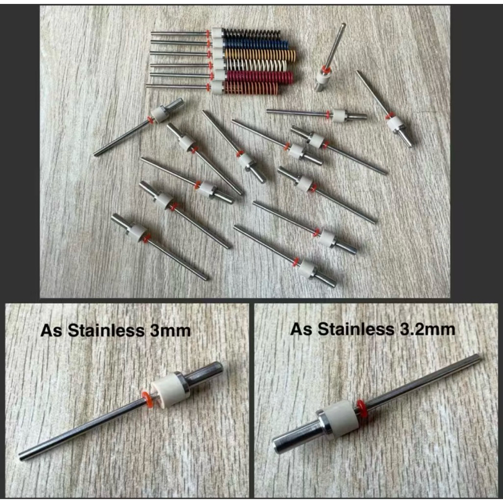Pentil Pcp Valve pcp sustapek Valve sustapeak pentil sustapeek Valve pcp sustapeek cnc as 3mm dan 3.
