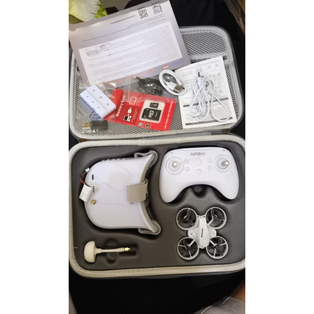 drone apex VR70 2.0 Kondisi baru ex display