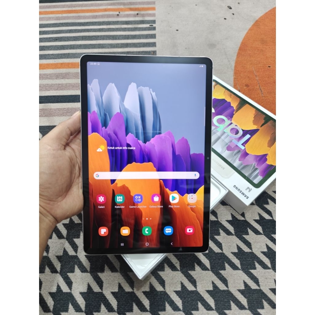 samsung galaxy tab s7 sein fullset second