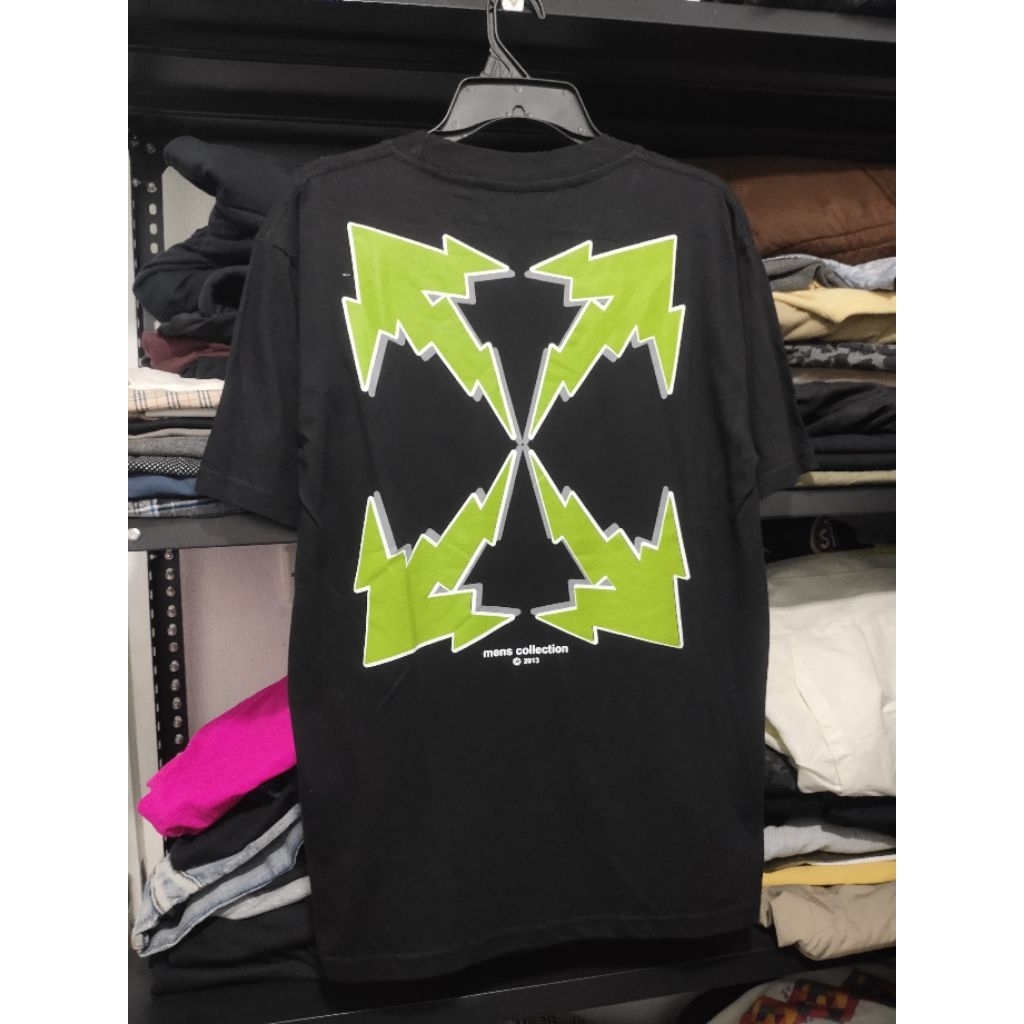 Off white zomb green t shirt second
