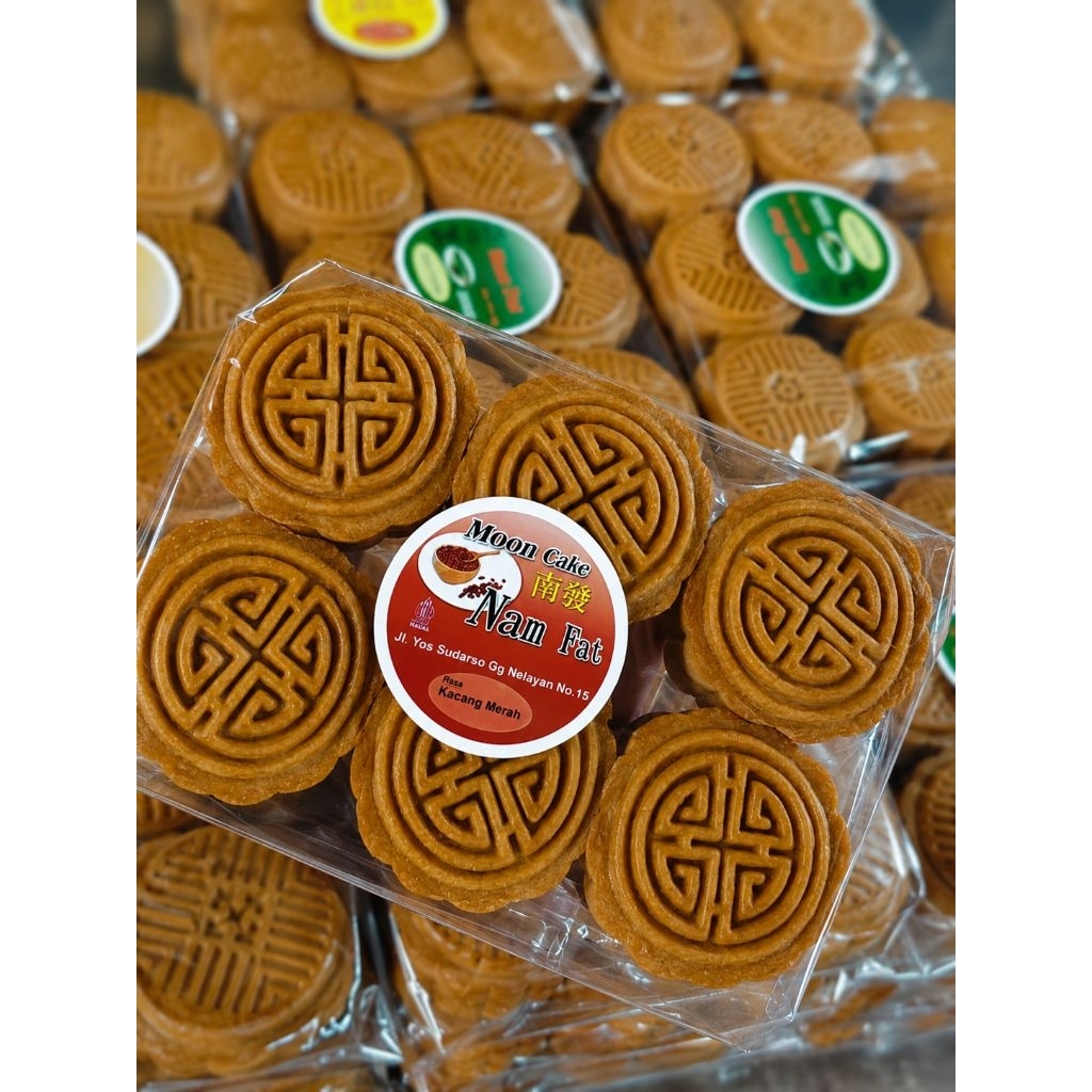 Mooncake Namfat/kue bulan mini halal asli singkawang