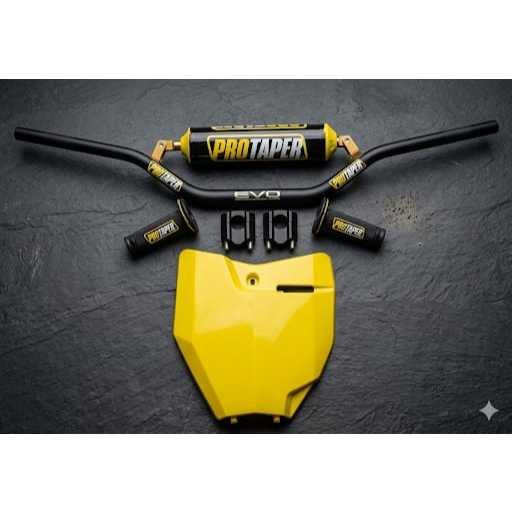 Stang Protaper Evo Low Busa Palang Stang Handgrip Papan Plat Nomor KTM SRX Multiwarna