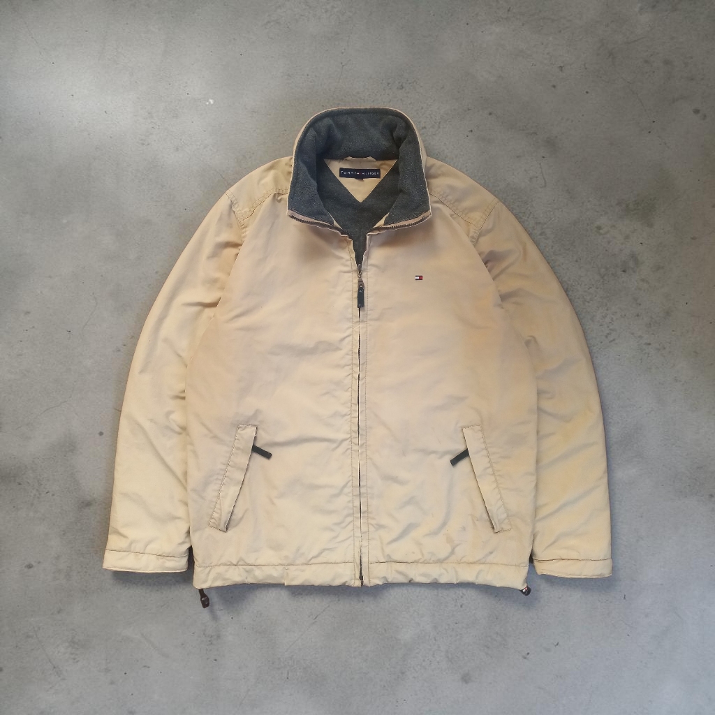 Tommy Hilfiger Fleece Lined Windproof Jacket (Harrington/Winter Jacket/Coat/Work Jacket)