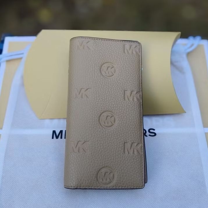 Jepang Hand Carry Dompet Pria LG FLAP WALLET Michael Kors Originall