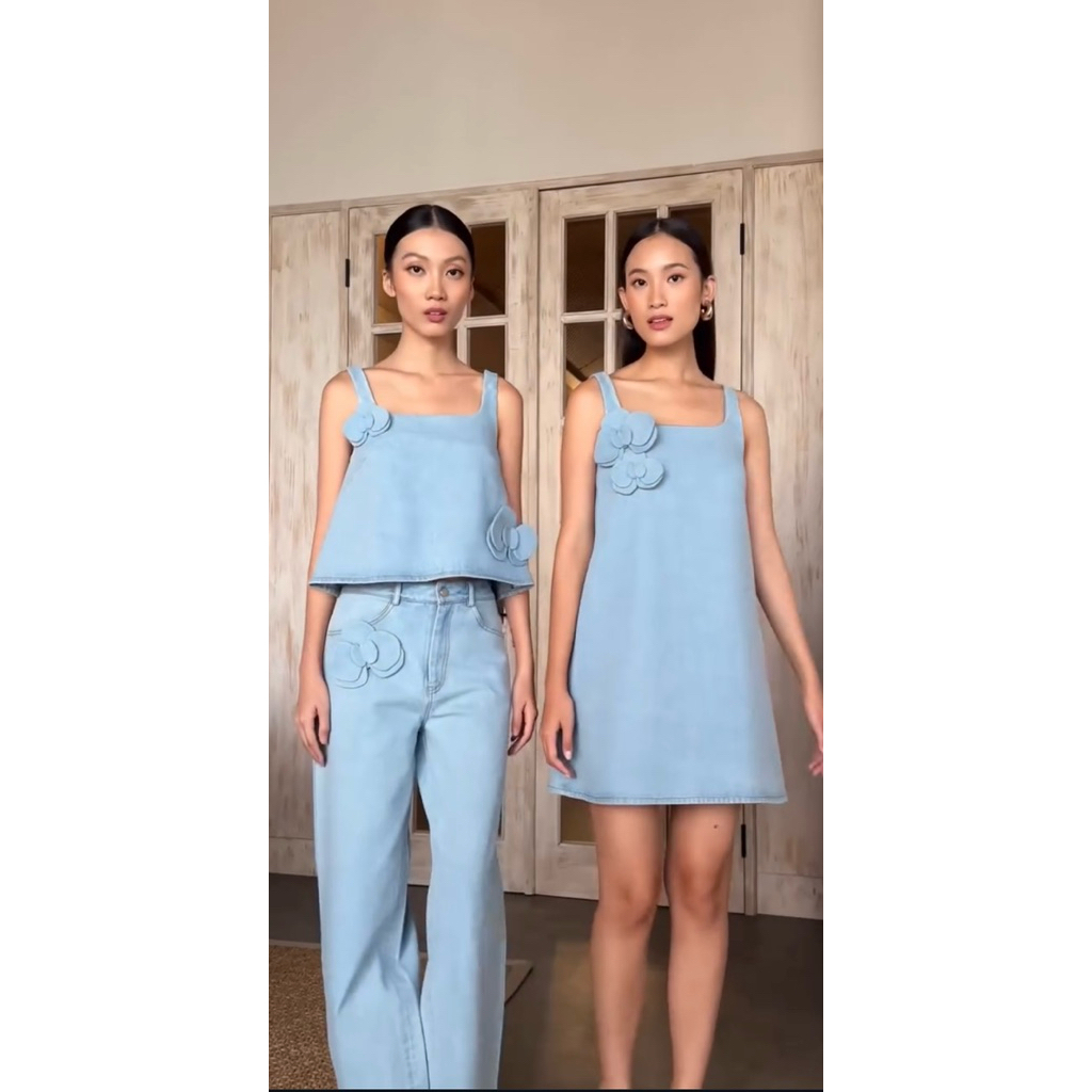 claude crop top preloved