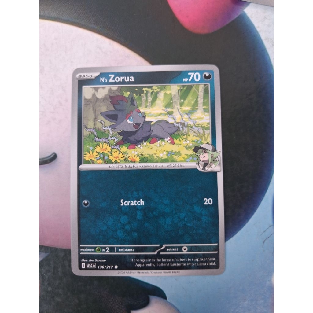 TCG Card Pokemon Zorua (English)