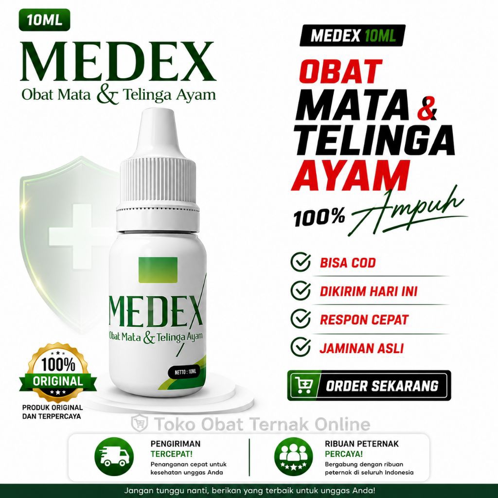 MEDEX - OBAT MATA AYAM BERBUSA dan TELINGA AYAM