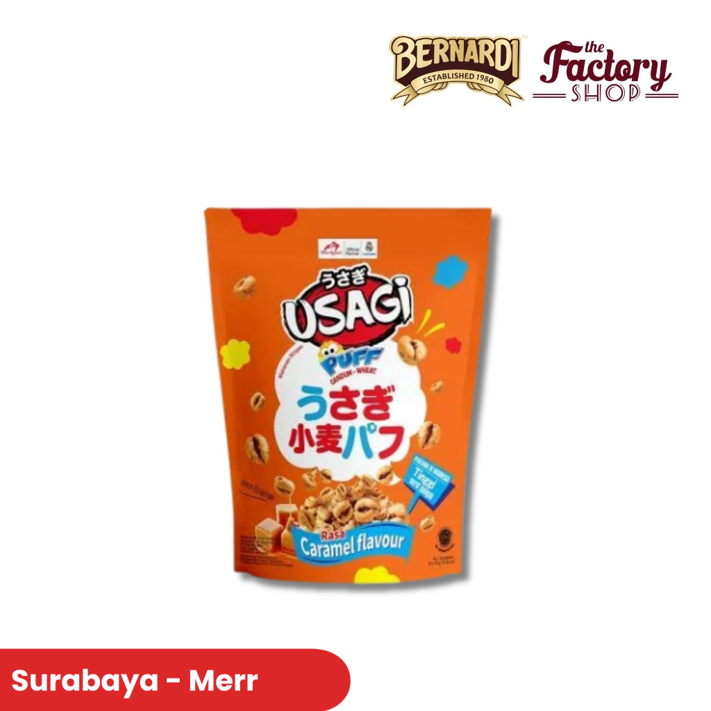 USAGI PUFF GANDUM WHEAT CARAMEL CHOCOLATE (SURABAYA)
