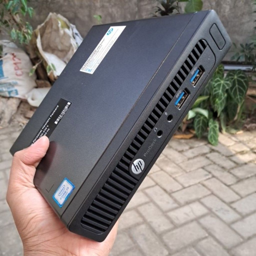 Mini PC HP Prodesk 400 G2 Core i3 Gen 6 i3 6100 Tanpa RAM/SSD MEMORI