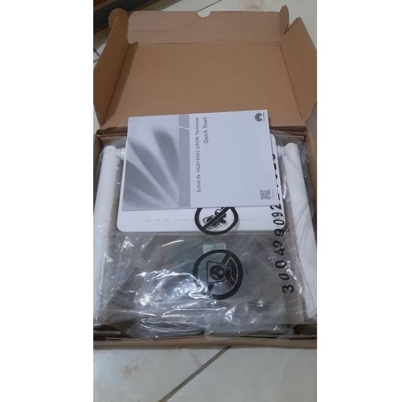 router HUAWEI 5V5 baru (HG8145V5) medom GPON OPEN ONT  dual band 5G fort biru