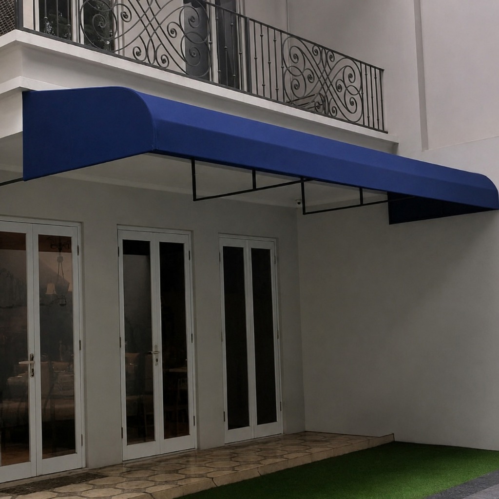 Kanopi Kain Sunbrella Stylish Tahan Cuaca dan UV
