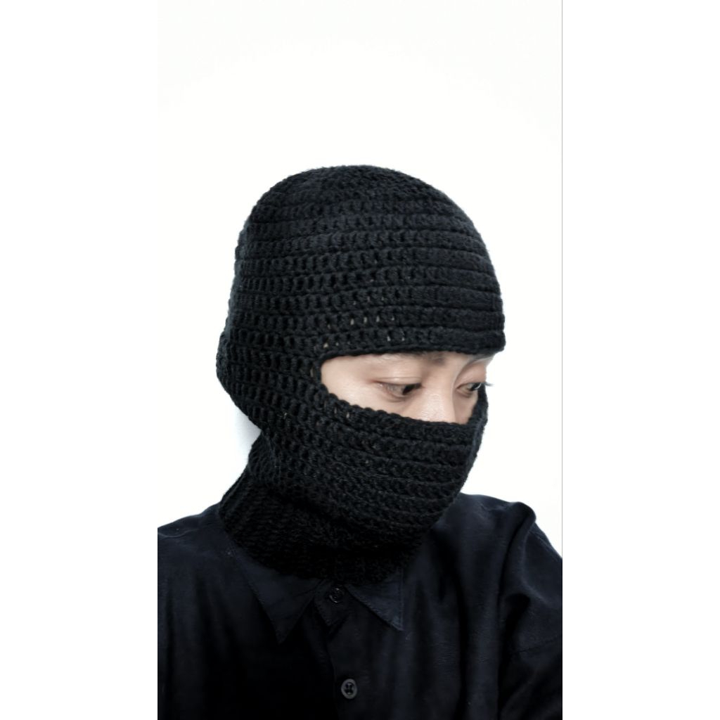 Black Balaclava Ski Mask