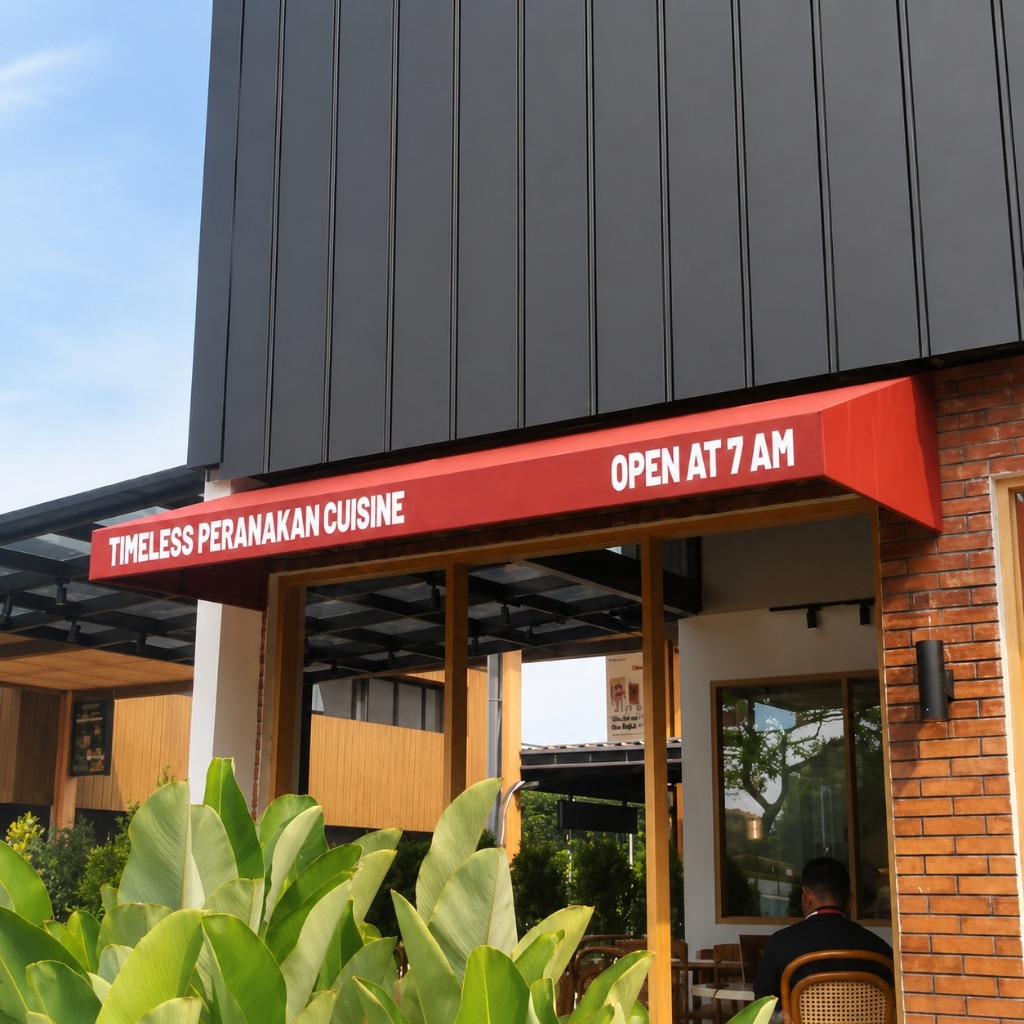 Kanopi Awning Minimalis Modern untuk Rumah dan Cafe